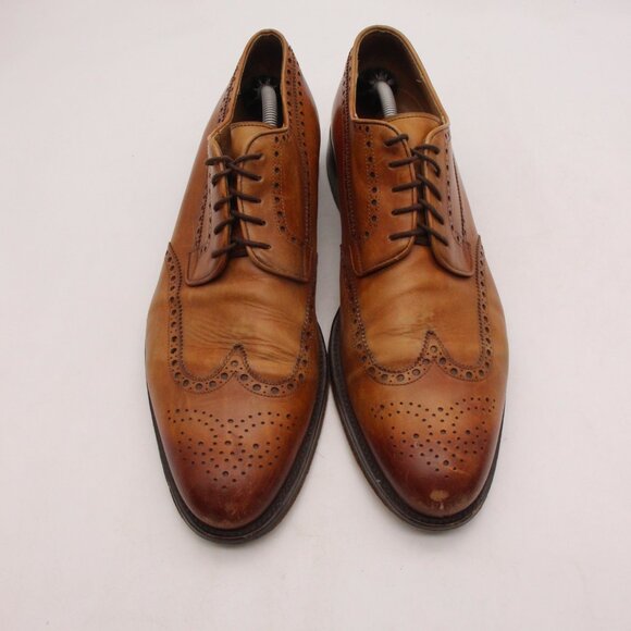 Magnanni Men\'s Size 13 M Wingtip Oxford Brown Leather Lace-Up Dress Shoes main image 10